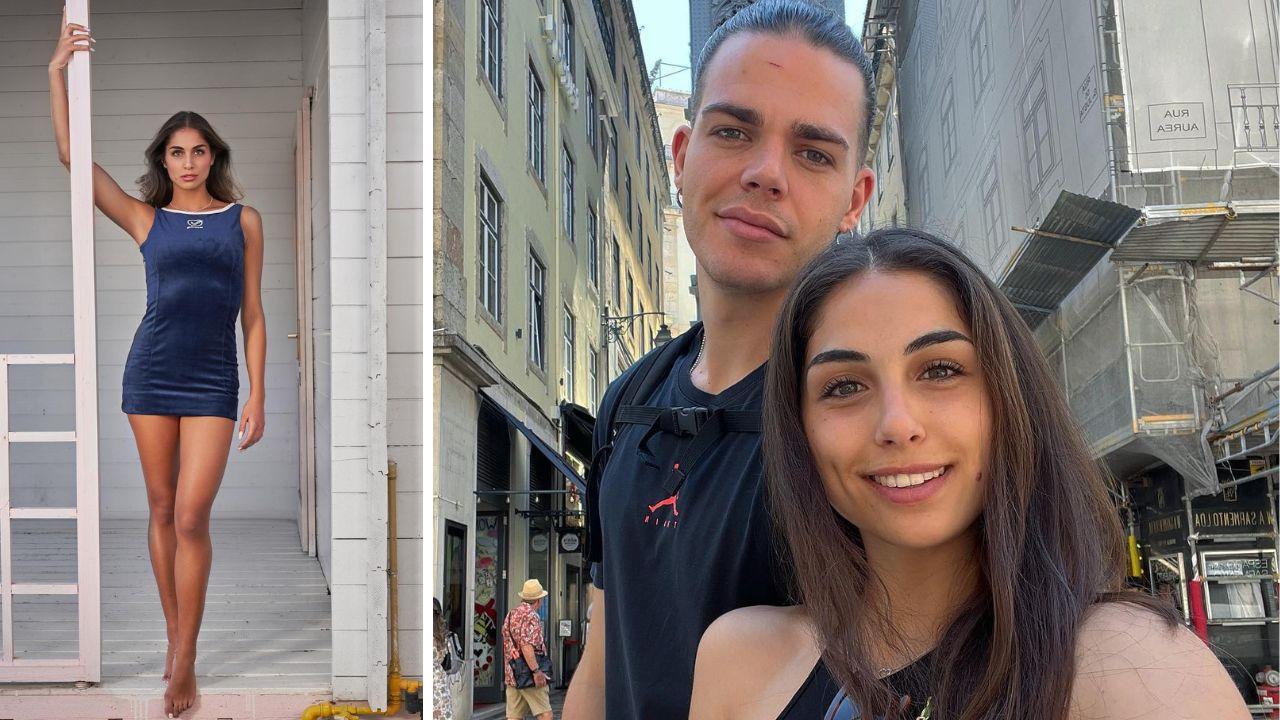 Ofelia Passanti e il fidanzato (foto da Instagram)