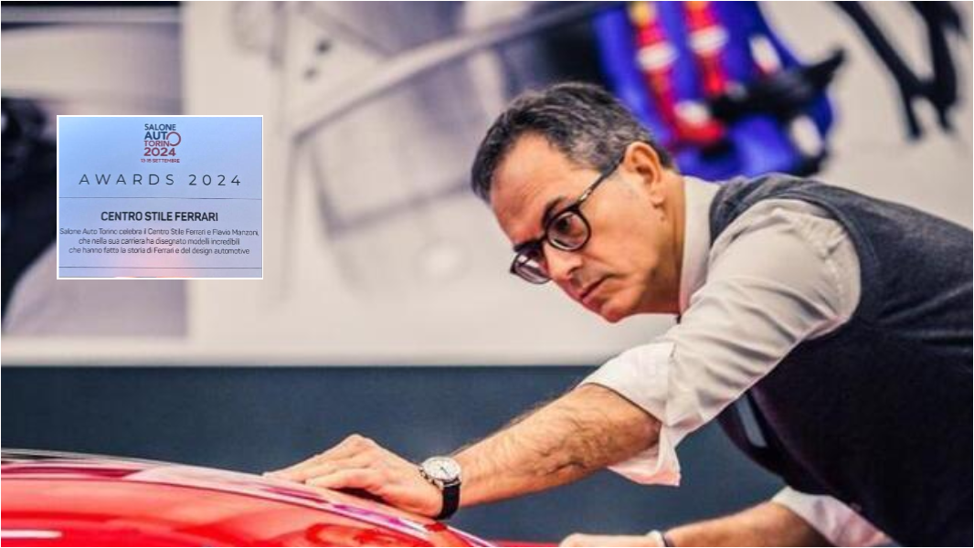 
	Flavio Manzoni e il riconoscimento del Salone dell'auto di Torino&nbsp;

