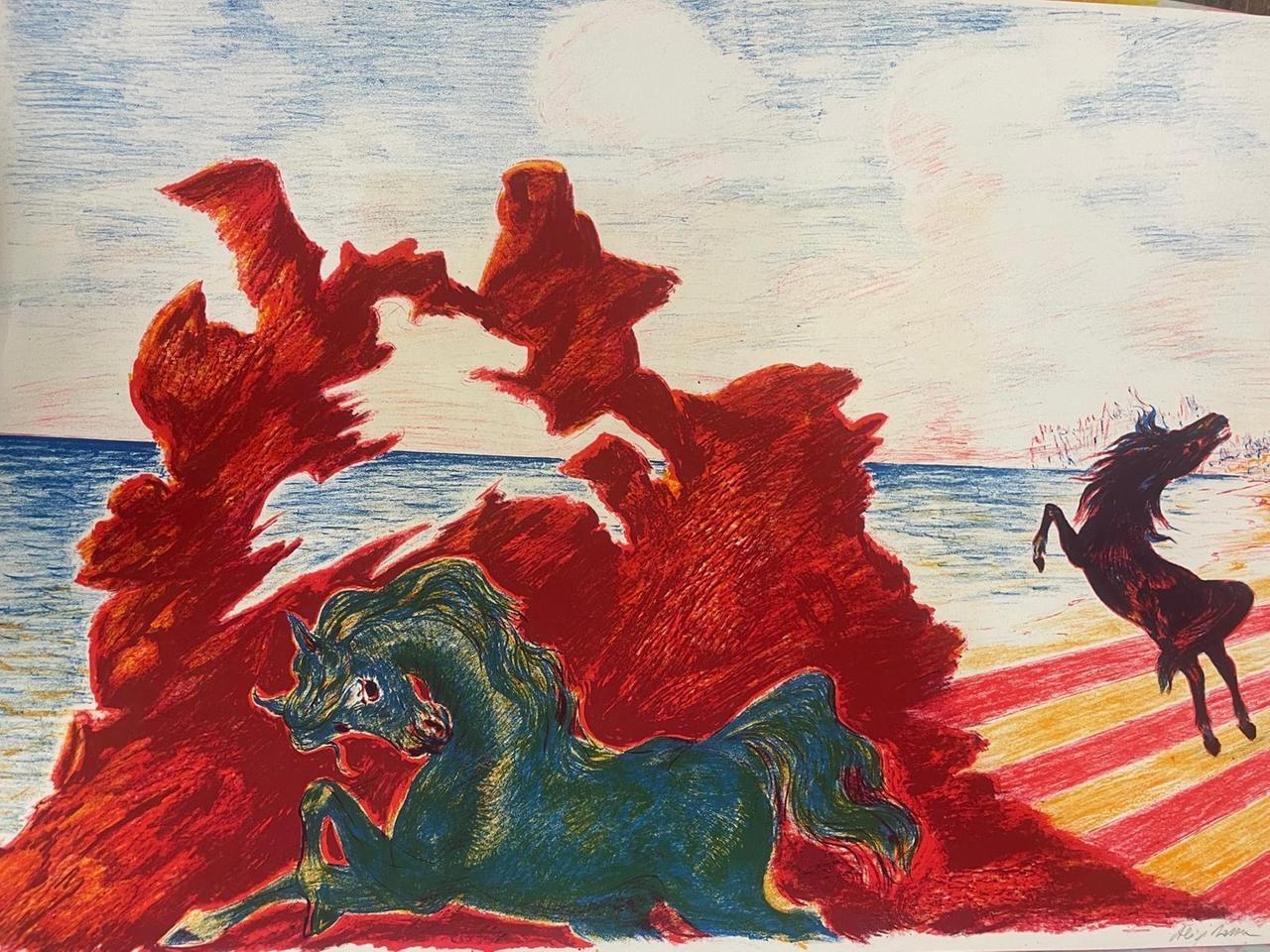 La Divina Commedia di Aligi Sassu: a Cagliari mostra di litoserigrafie