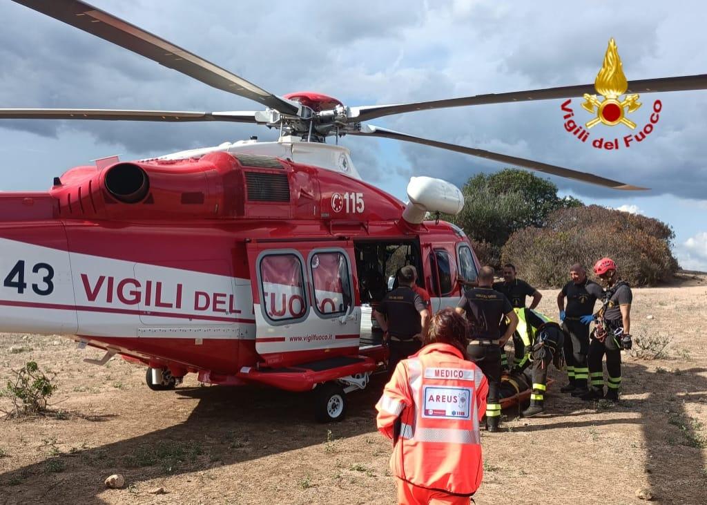 Malore durante un’escursione: grave in ospedale un 72enne di Calangianus