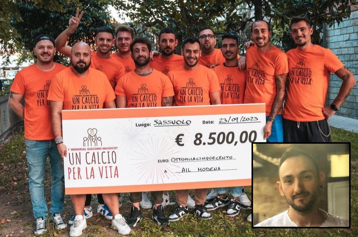 Un torneo di calcio a Sassuolo per Giacomo Massicot, morto di leucemia a 28 anni