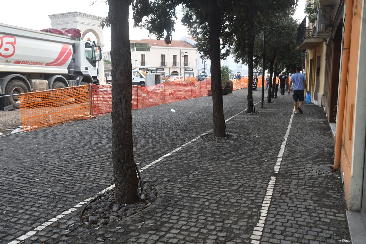 
	Uno scorcio di piazza Mariano

