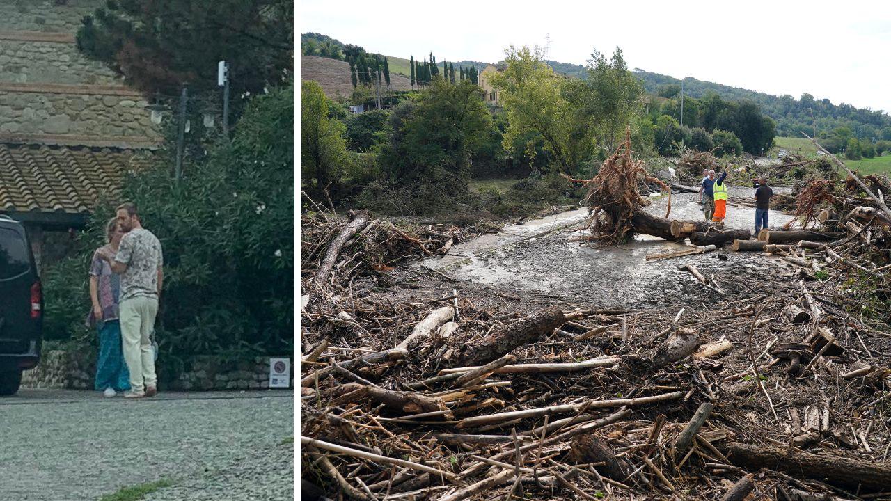 Mona Kingbauer all’hotel Belvedere, a Casino di Terra, dopo le dimissioni dall’ospedale