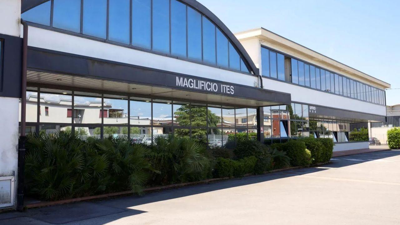 La sede del maglificio Ites di Agliana