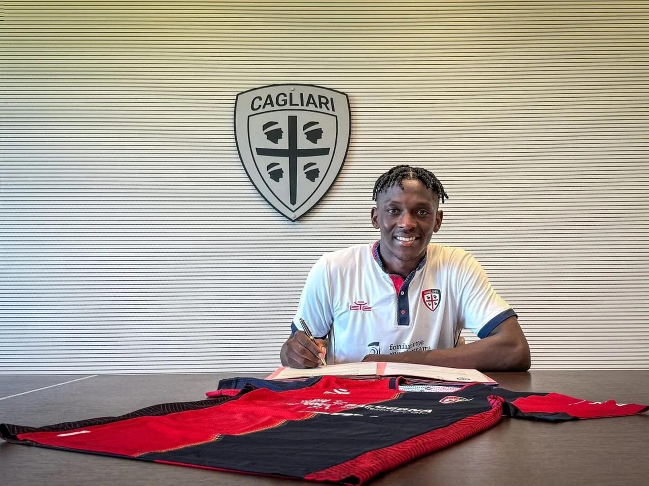 Il Cagliari prolunga il contratto di Mutandwa fino al 30 giugno del 2028