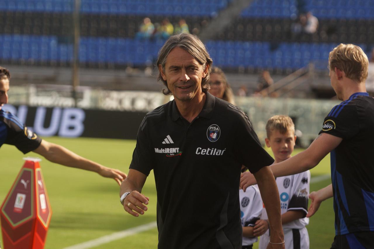 
	Pippo Inzaghi, allenatore del Pisa

