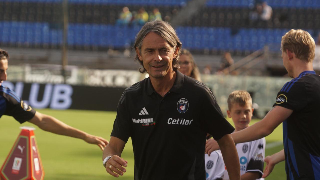 Pippo Inzaghi, allenatore del Pisa