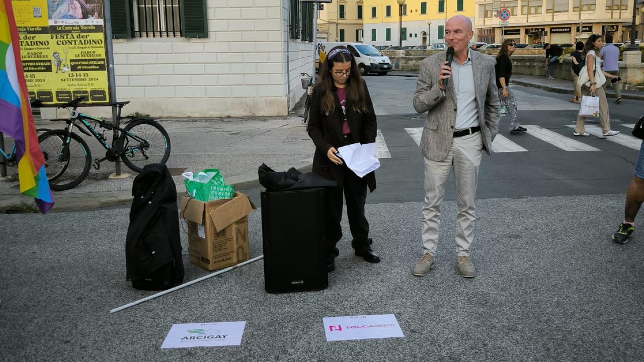 L'intervento del sindaco Luca Salvetti