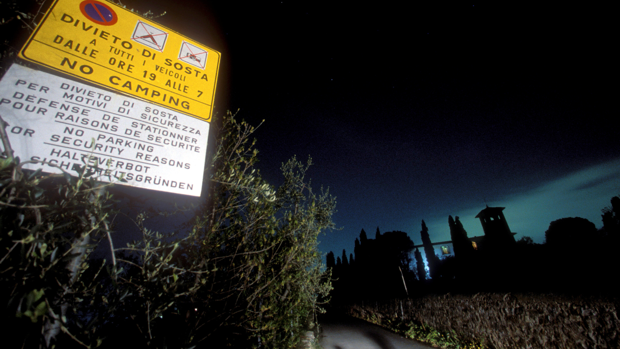 La zona dove si verificò il delitto di Giogoli che scagionò Vinci