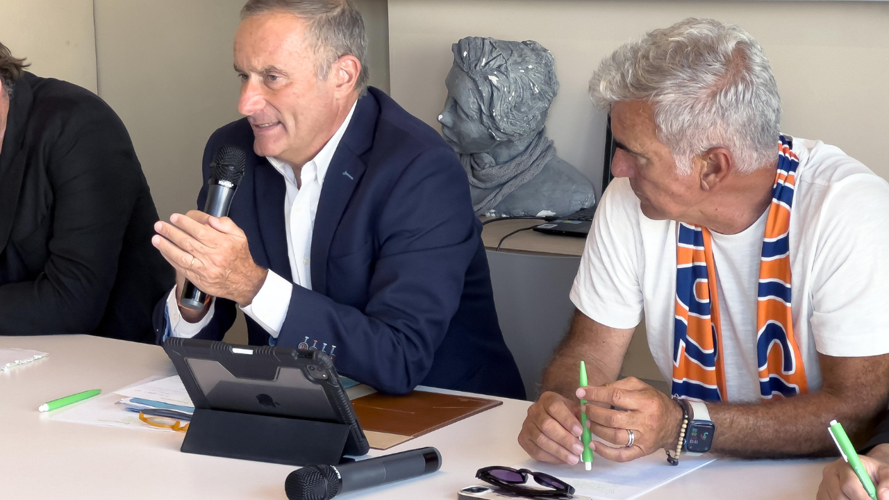 Sergio Iorio insieme al tecnico Giacomarro
