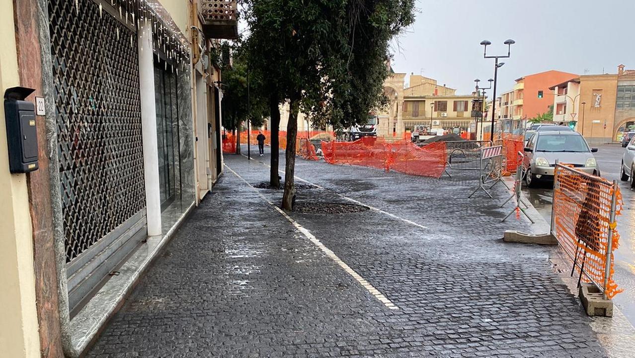 Uno scorcio di piazza Mariano