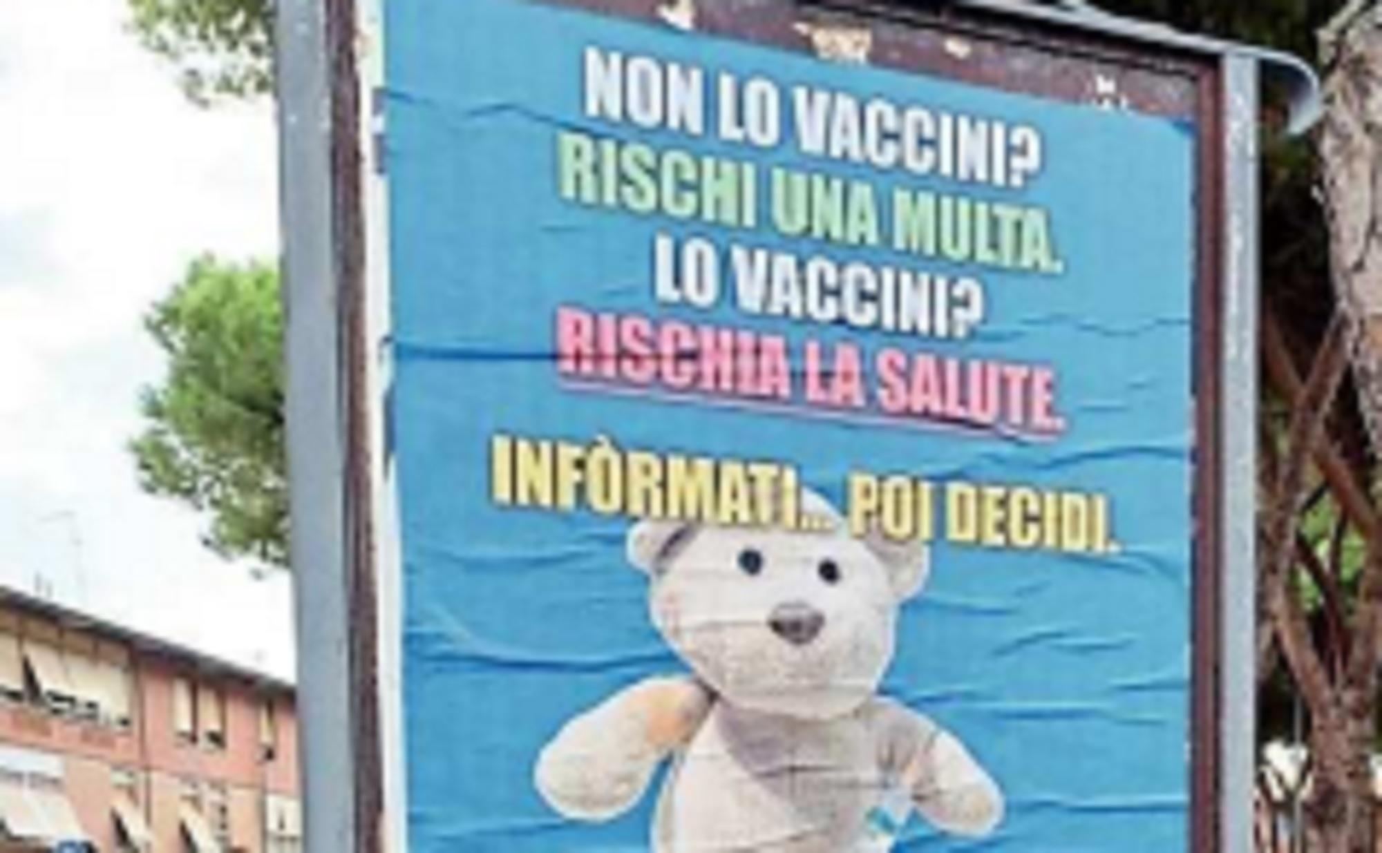 Un manifesto affisso