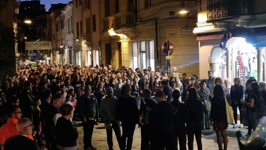 La marcia a Nuoro (foto Massimo Locci)