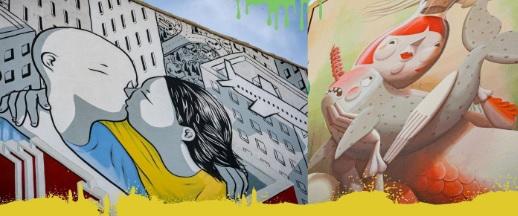 Borgo Cappuccini a colpi di street art, a Livorno tour e degustazioni nel rione<br>
