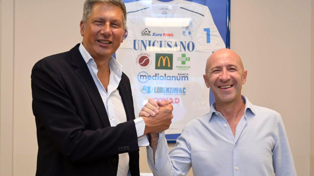 Beppe Dellanoce è stato il ds sia della Libertas che della Pielle, a destra