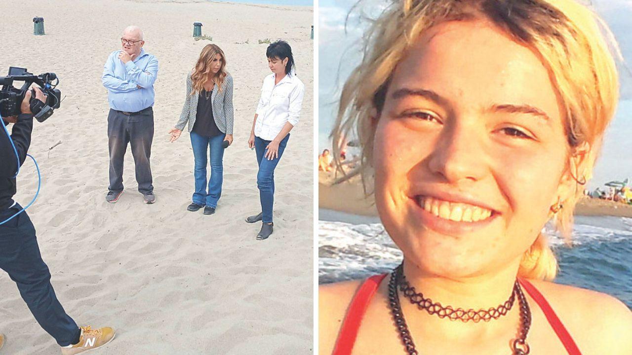 I genitori di Anastasia in collegamento con la trasmissione di Raiuno e Anastasia