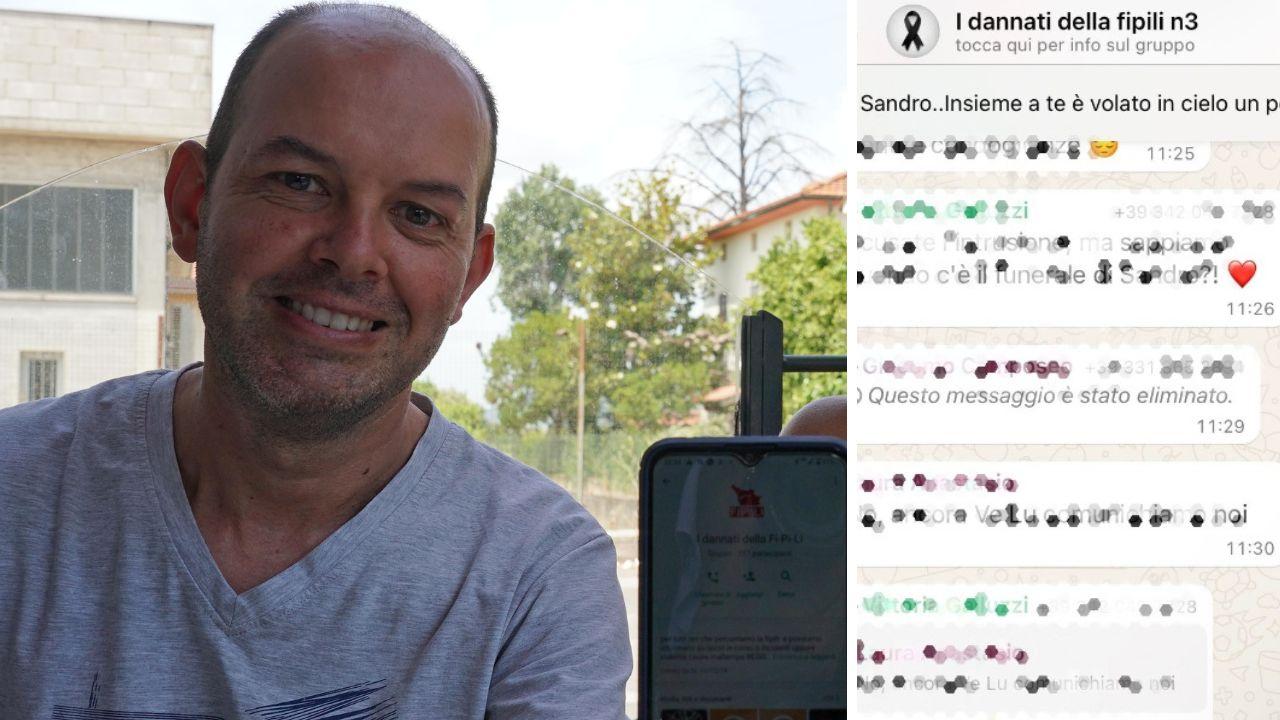 Sandro Banchellini e la chat dei Dannati