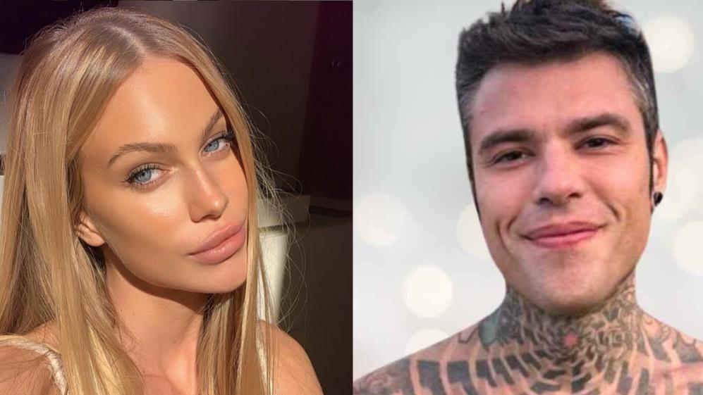 Taylor Mega ammette la storia con Fedez e si becca un tapiro da Striscia la Notizia