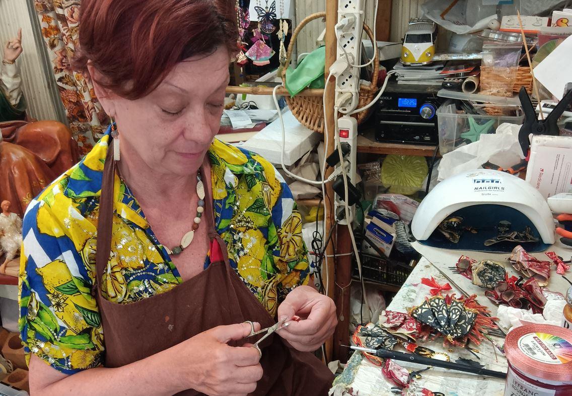 La maestra della cartapesta con Ferrara nel cuore