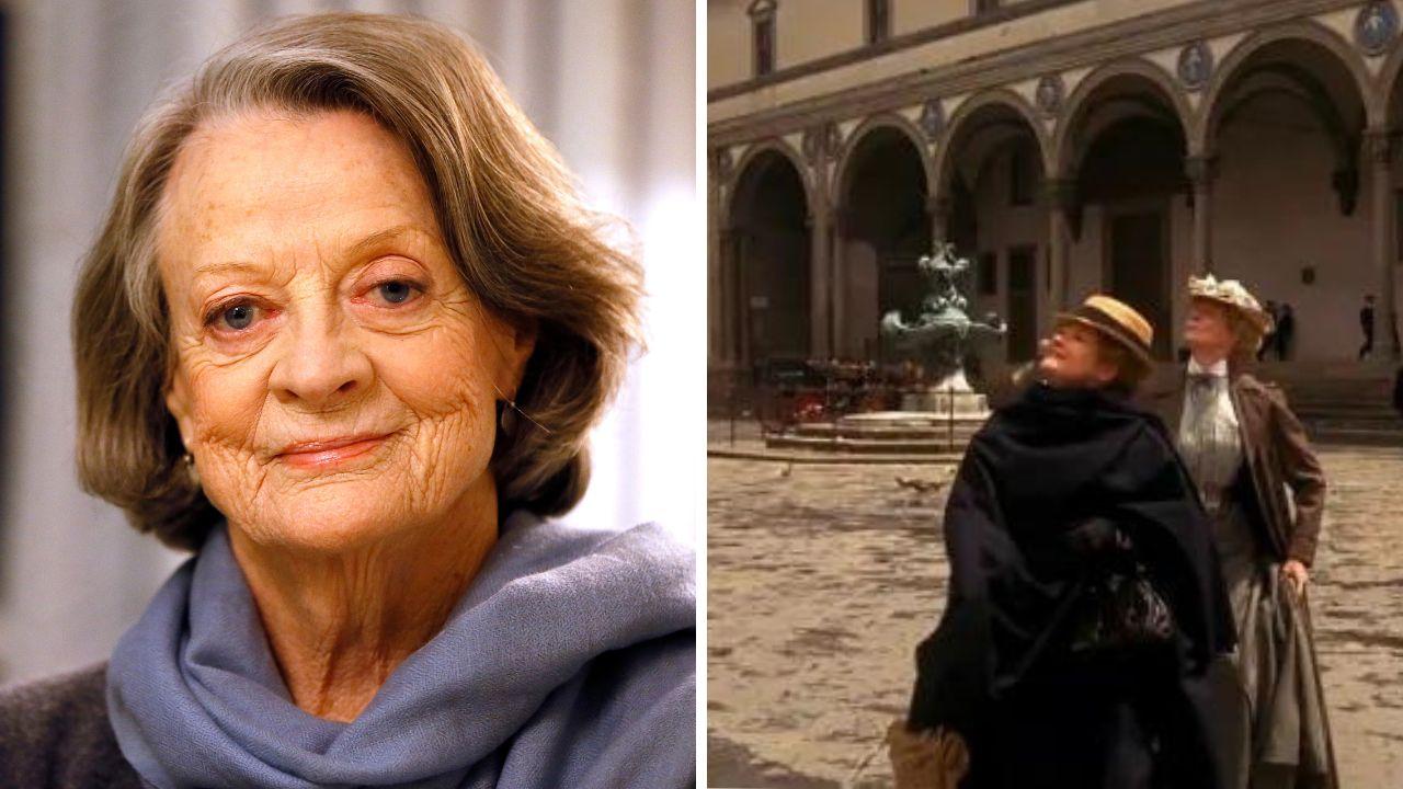 
	Maggie Smith e una scena del film

