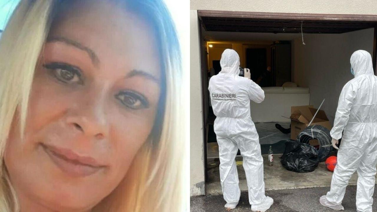 
	Maria Campai e il garage dove &egrave; stata uccisa

