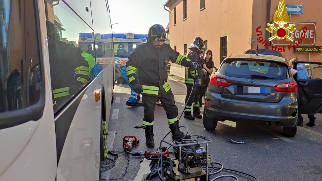Pistoia, traffico nel caos per due incidenti in mattinata