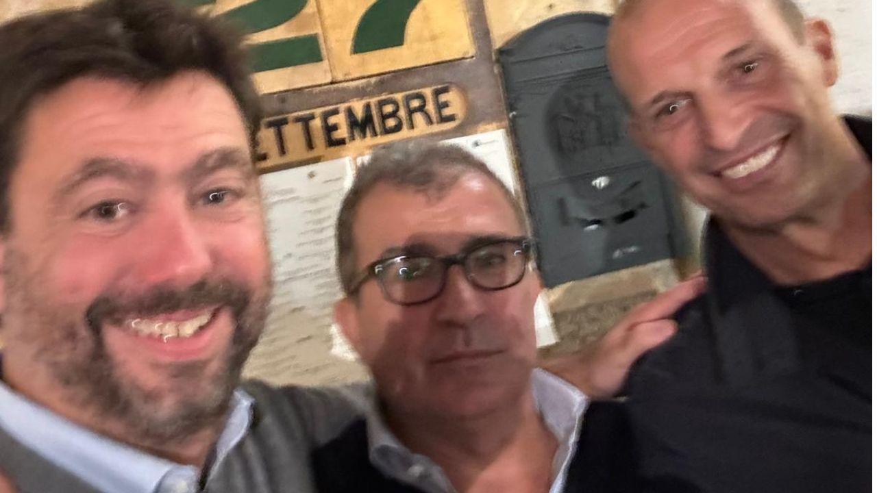 Andrea Agnelli e Massimiliano Allegri