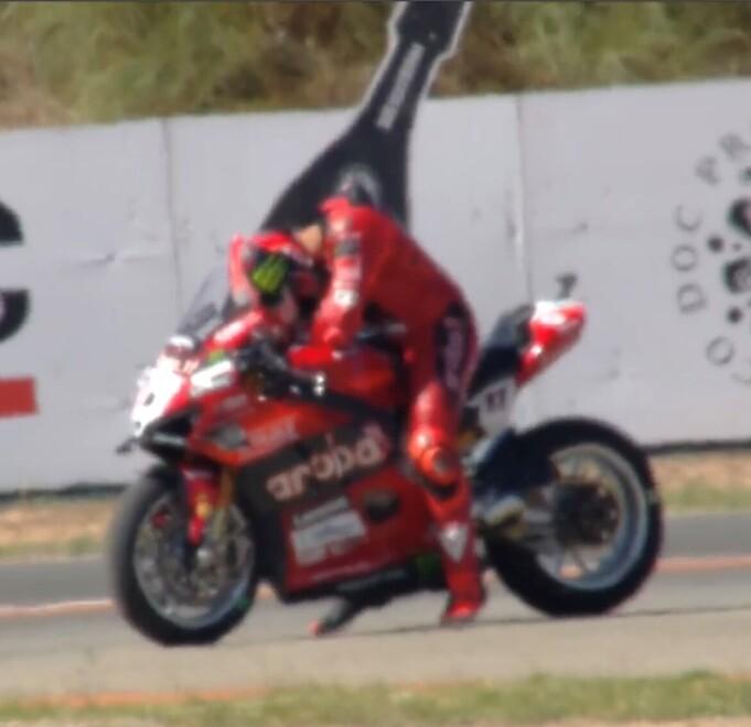 Bulega si ferma prima del via