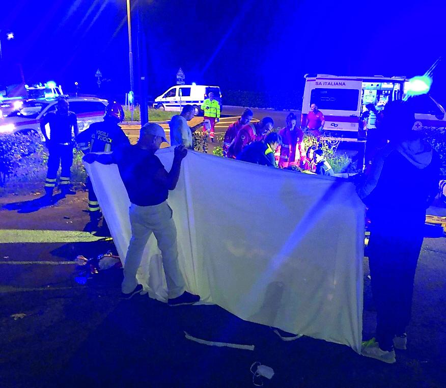 Tragedia a Scandiano, uomo muore dopo un incidente in moto