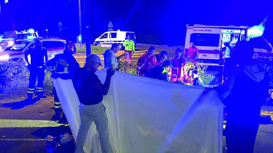 Tragedia a Scandiano, uomo muore dopo un incidente in moto