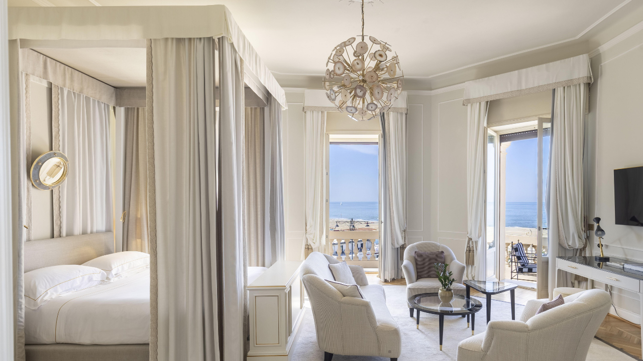 Una suite del Grand Hotel Principe di Piemonte