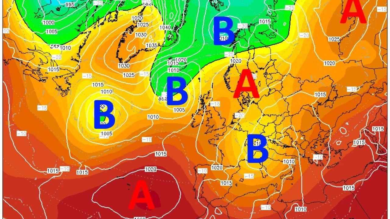 La bassa pressione che cambierà le condizioni meteo in Toscana