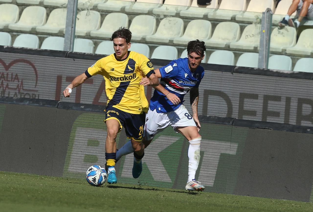Il Modena cade al Braglia: Tutino e Coda trascinano la Samp