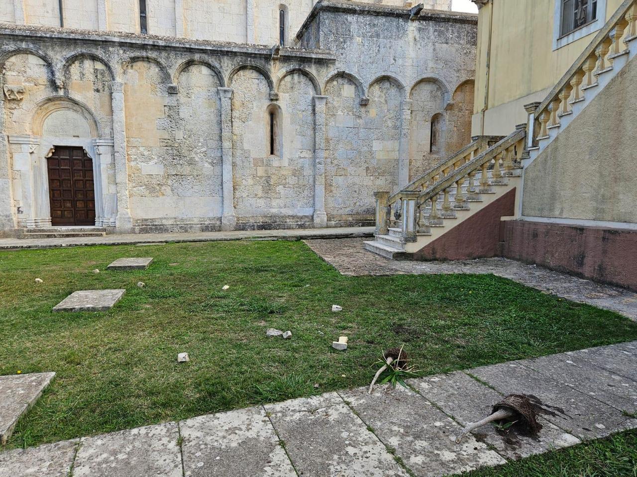 Porto Torres, vandali in azione nell’area monumentale di San Gavino
