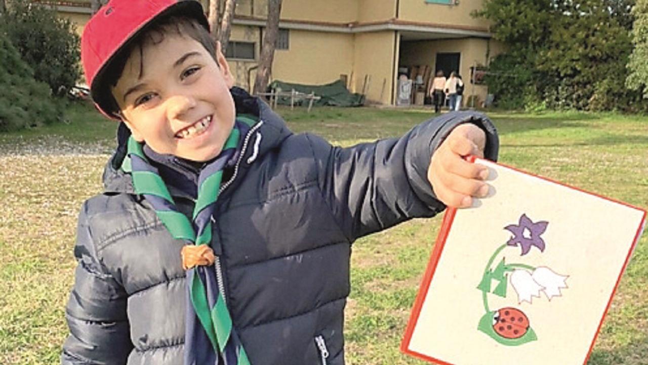Il piccolo Dario Villani