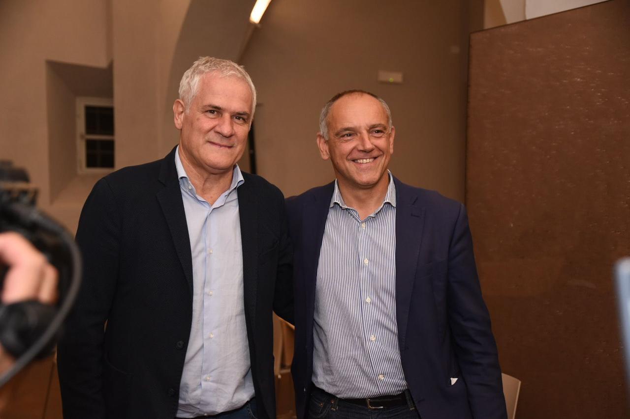 
	Da sx Marcello Pierucci e Luca Menesini (foto Ilaria Genovesi)

