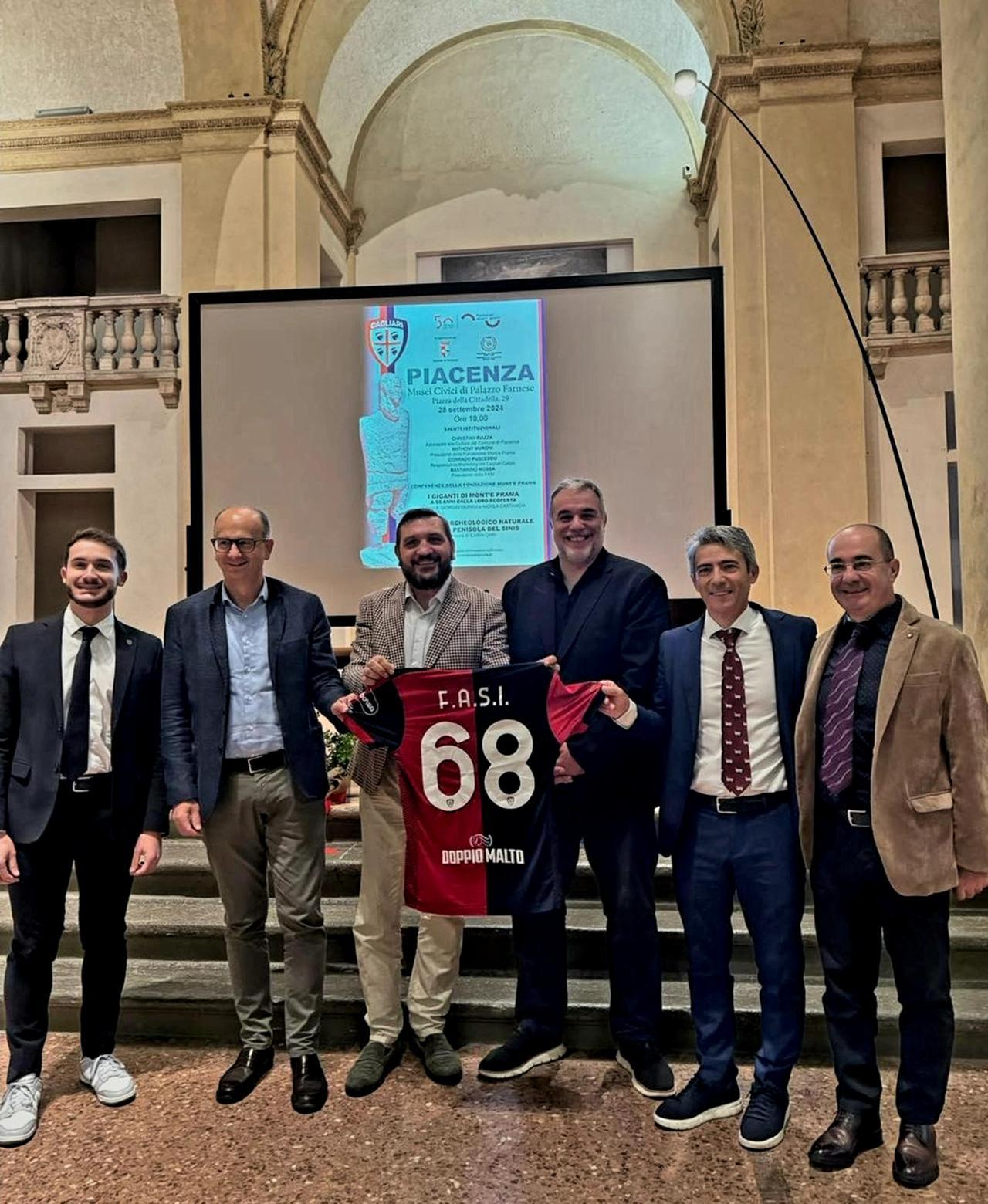 
	Corrado Pusceddu, Luca Quintavalla, Salvatore Scafuto, Anthony Muroni, Bastianino Mossa e Giorgio Murru

