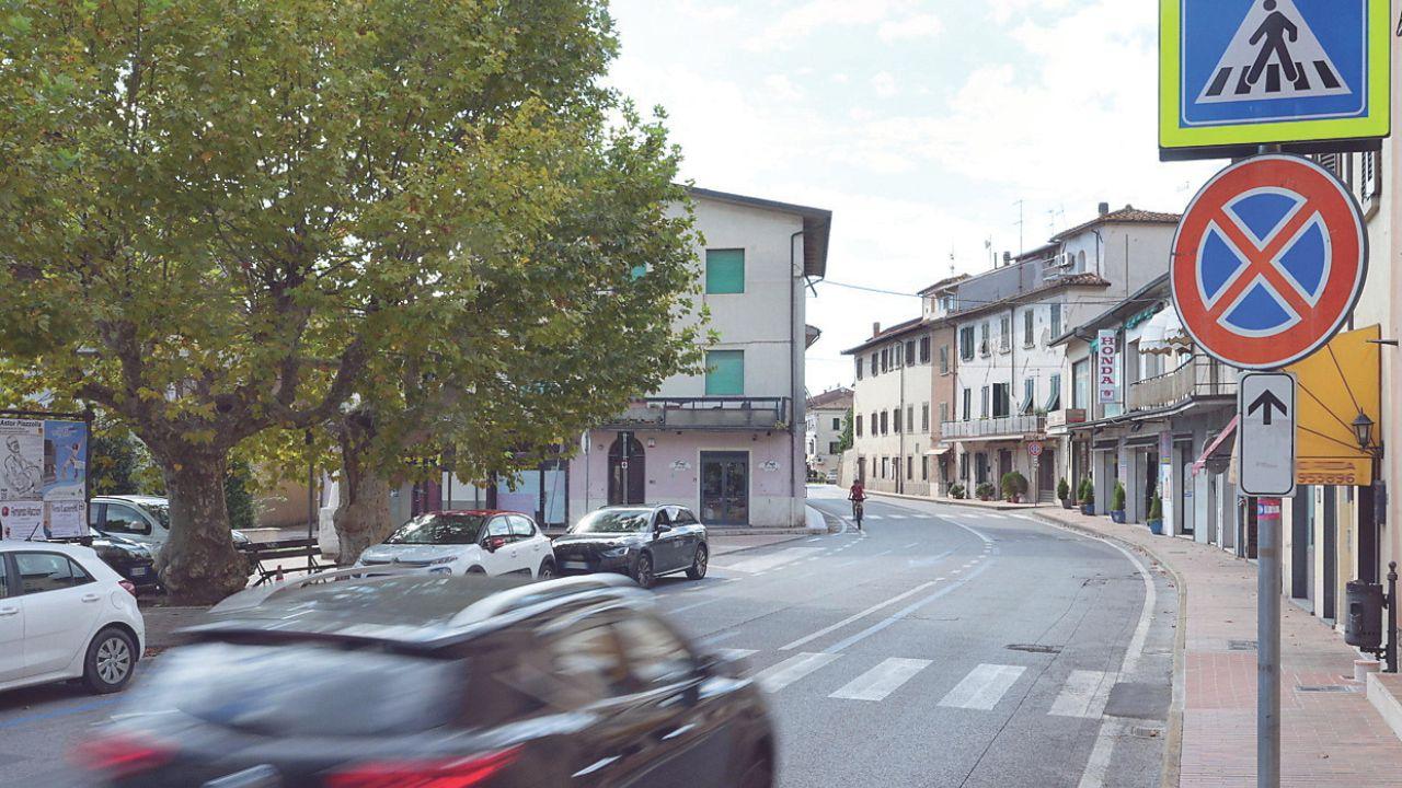 Il luogo dell’impatto (foto Nucci)