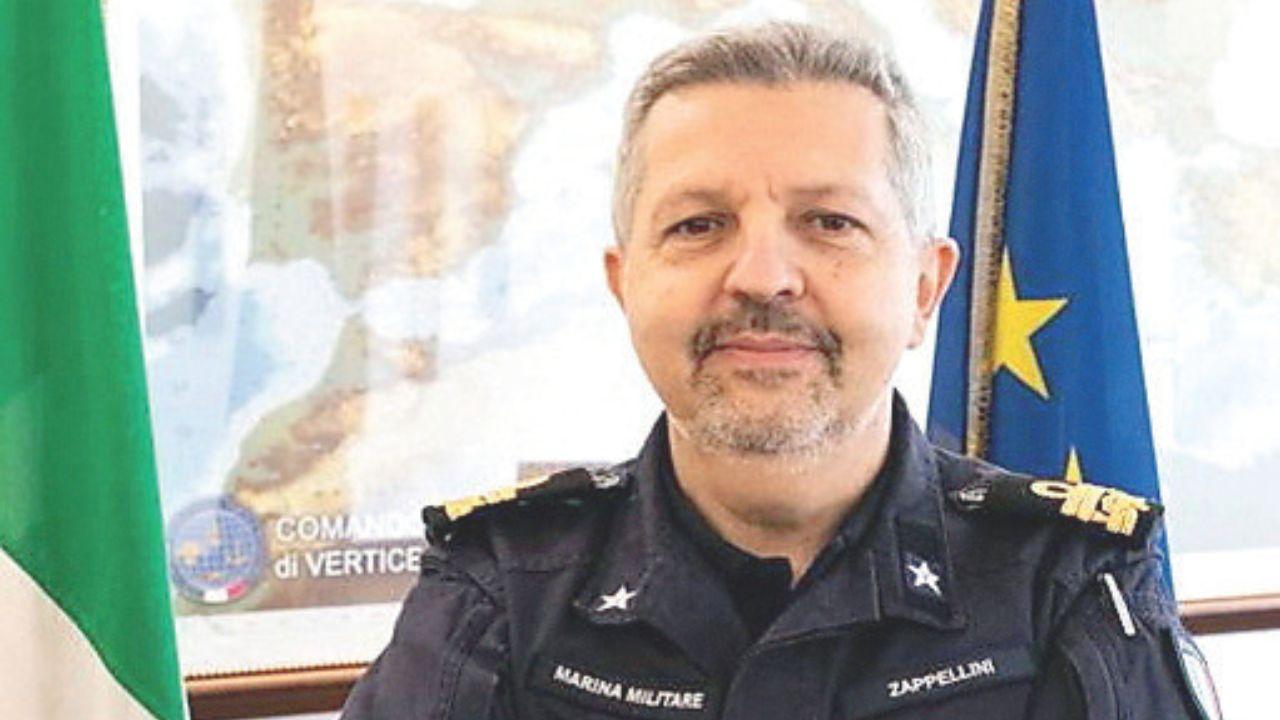 L’Ammiraglio di Squadra Valter Zappellini