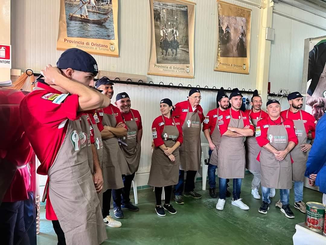 Arborea, gara fra macellai: sul podio Mauro Delogu di Usini e Samuele Muru di Iglesias