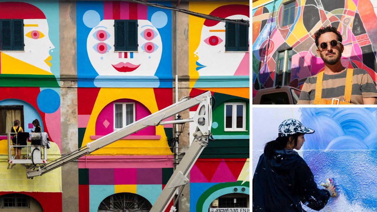 
	Alcuni dei murales realizzati a Riparbella

