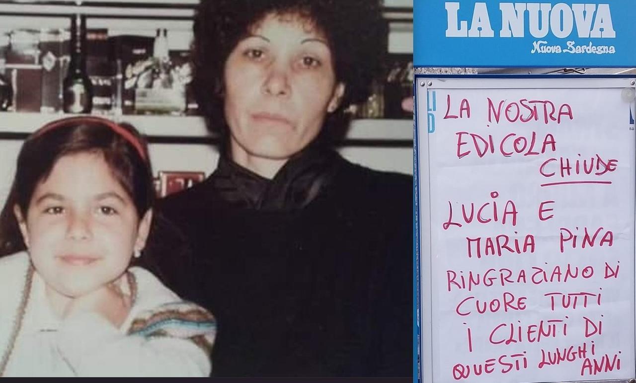 
	Maria Pina Chessa da bambina insieme alla zia Lucia

