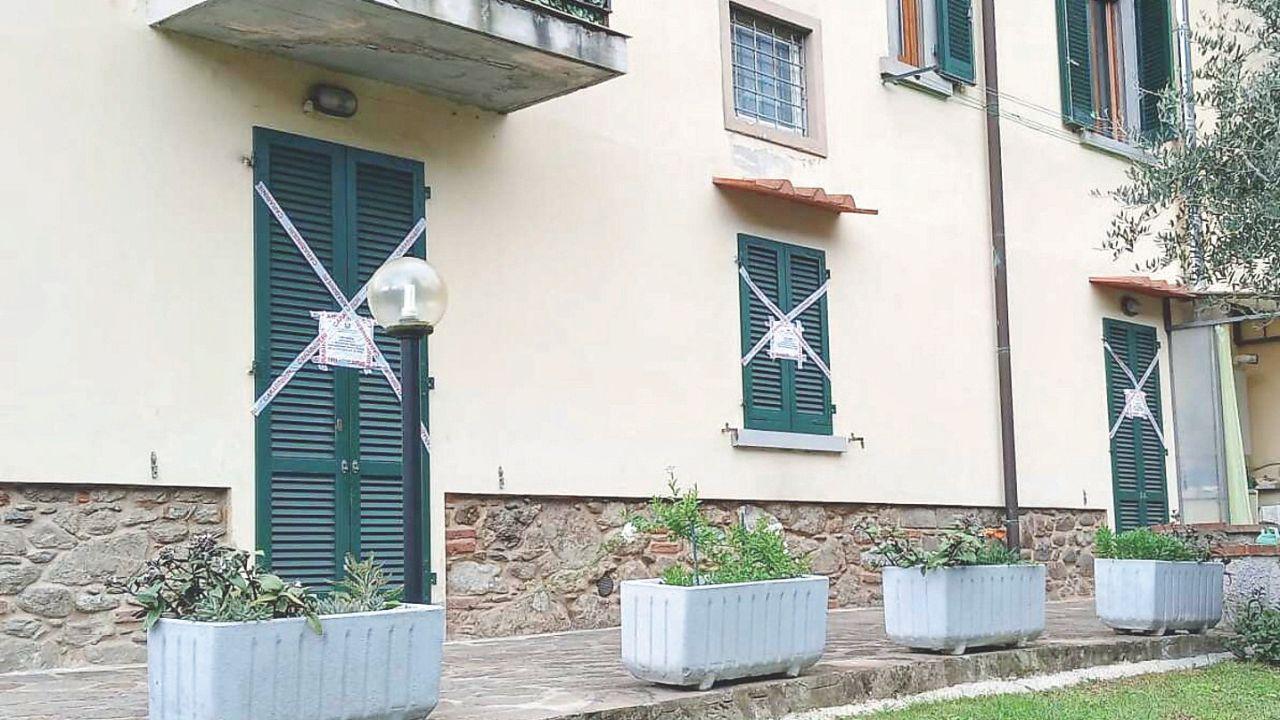 
	La casa in cui &egrave; avvenuta la tragedia a Vernio


