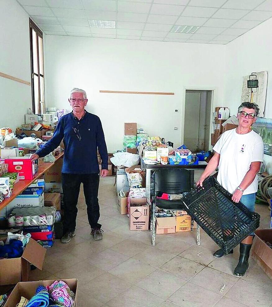 Comacchio, donazione di 10mila a Bagnacavallo per l’alluvione