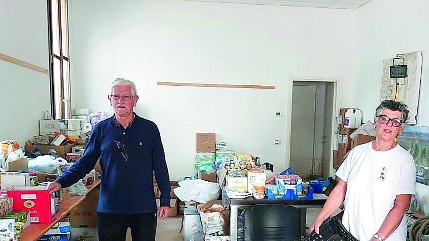 Comacchio, donazione di 10mila a Bagnacavallo per l’alluvione