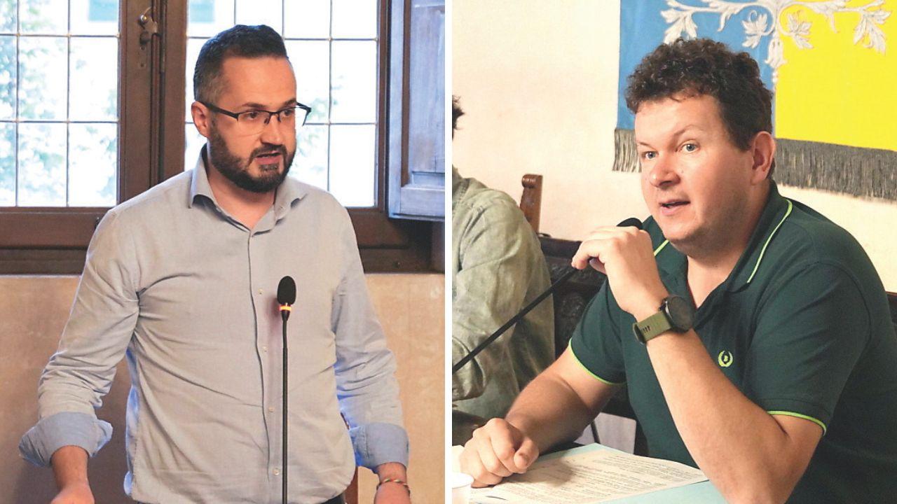 A sinistra Andrea Tonarelli A destra Gabriele Bacci