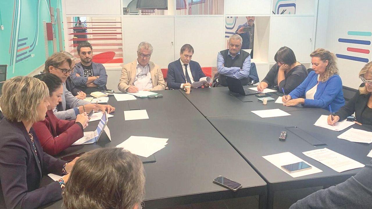 La riunione del Tavolo del distretto al quale hanno partecipato anche i parlamentari