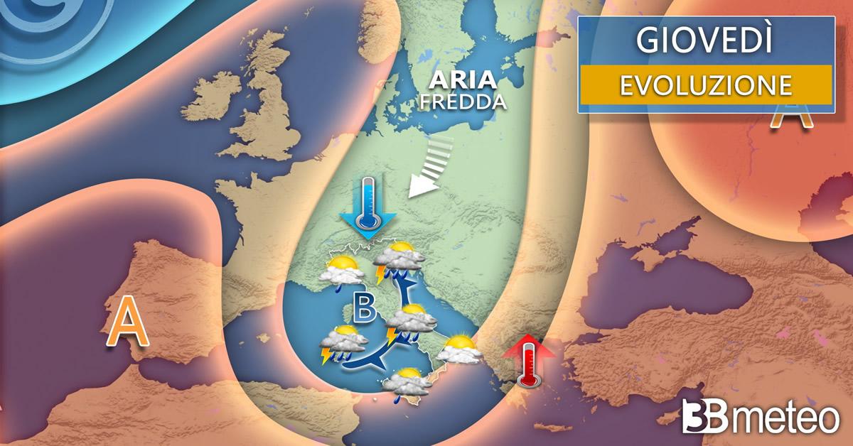 Meteo, l’autunno fa sul serio: in arrivo una nuova ondata di maltempo