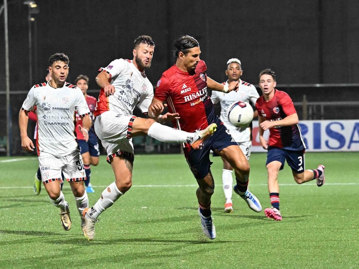 
	Paolo Dametto in azione nella gara giocata a Gubbio


