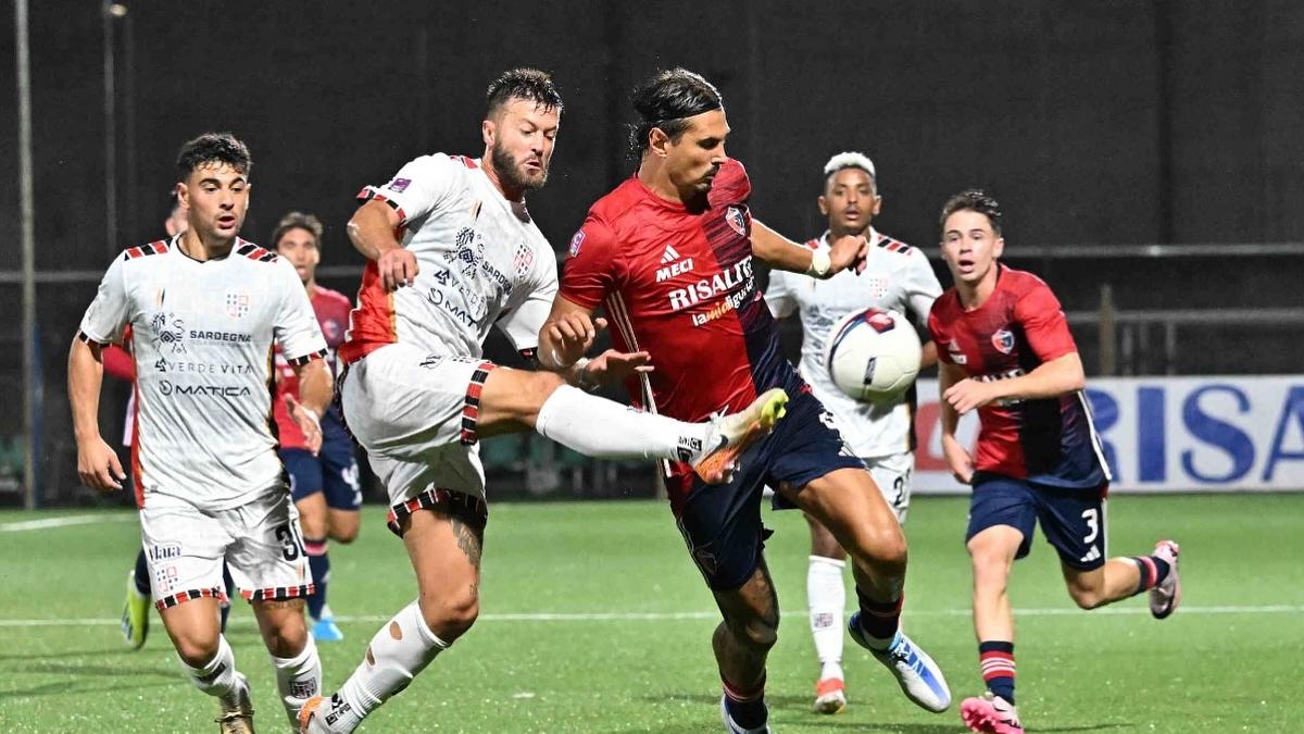 Paolo Dametto in azione nella gara giocata a Gubbio